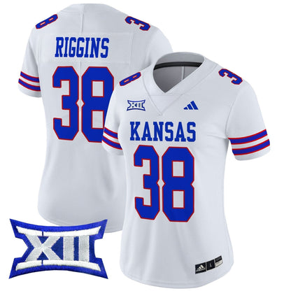 Women's Kansas Jayhawks 2024 Vapor Limited Jersey V2 - All Stitched