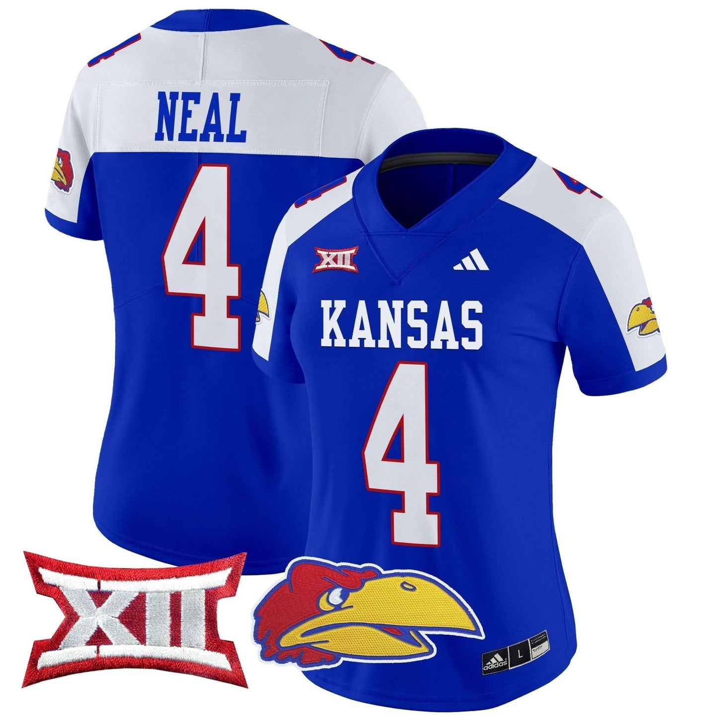 Women's Kansas Jayhawks 2024 Vapor Limited Jersey V2 - All Stitched