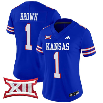 Women's Kansas Jayhawks 2024 Vapor Limited Jersey V2 - All Stitched