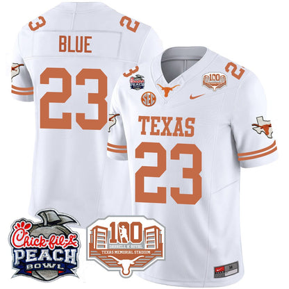 Texas Longhorns 2024 Chick-fil-A Peach Bowl Jersey - All Stitched