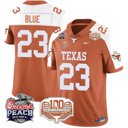 Texas Longhorns 2024 Chick-fil-A Peach Bowl Jersey - All Stitched