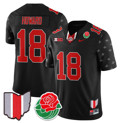 Ohio State Buckeyes 2024 Rose Bowl Jersey - All Stitched