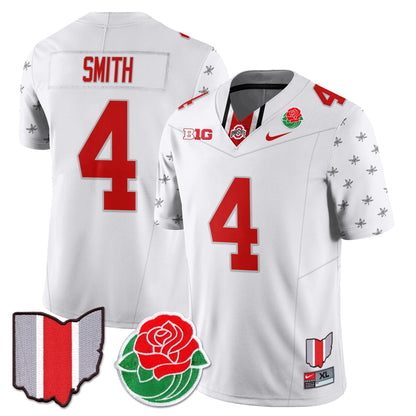 Ohio State Buckeyes 2024 Rose Bowl Jersey - All Stitched