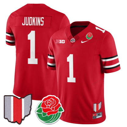 Ohio State Buckeyes 2024 Rose Bowl Jersey - All Stitched