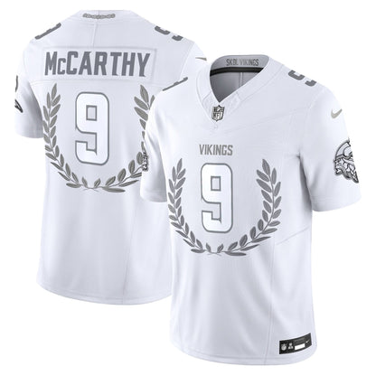 Minnesota Vikings Platinum MVP Vapor Limited Jersey - All Stitched