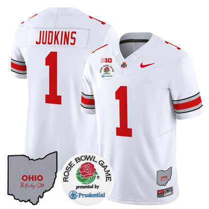 Ohio State Buckeyes Rose Bowl Vapor Limited Jersey V2 - All Stitched