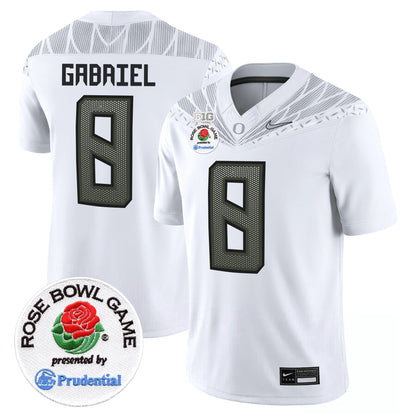 Men's Oregon Ducks Rose Bowl Patch Vapor Limited Jersey V2 - All Stitched