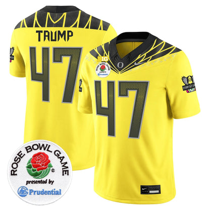 Oregon Ducks Rose Bowl Patch Vapor Limited Jersey V2 - All Stitched