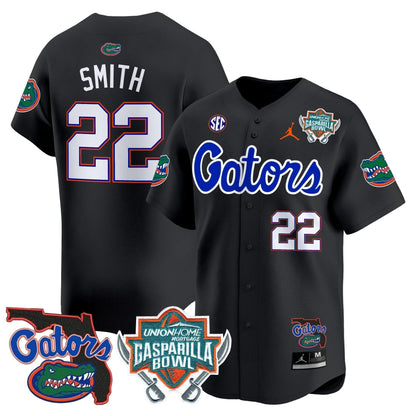 Florida Gators 2024 Gasparilla Bowl Patch Vapor Premier Limited Jersey - All Stitched