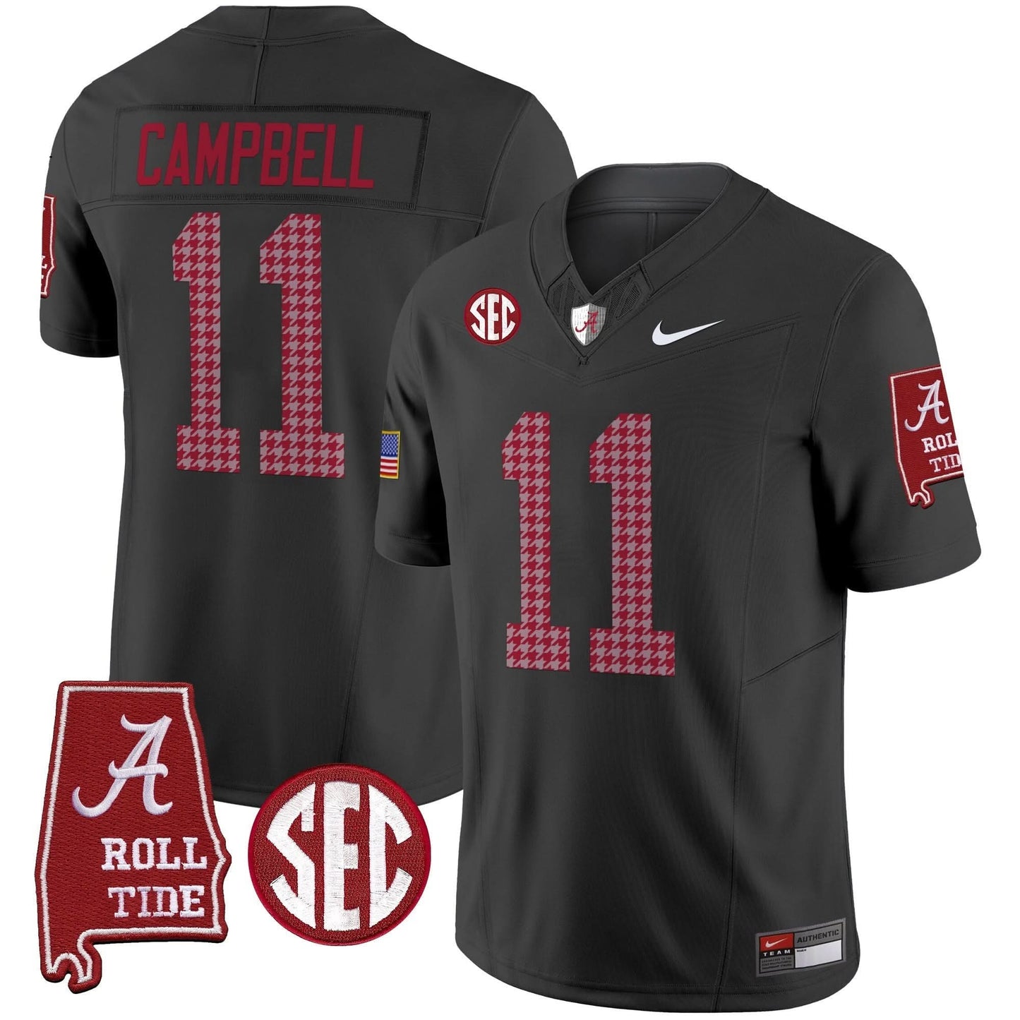Alabama Crimson Tide Pro Combat Vapor Limited Jersey - All Stitched