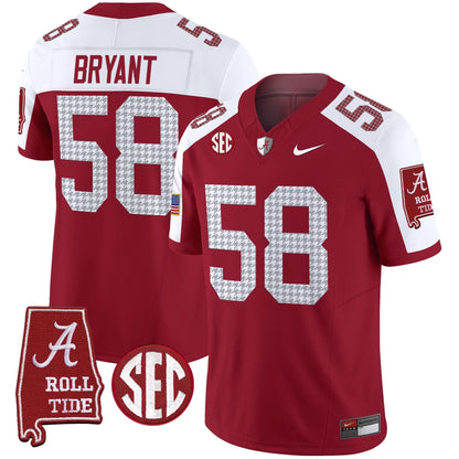 Alabama Crimson Tide Pro Combat Vapor Limited Jersey - All Stitched