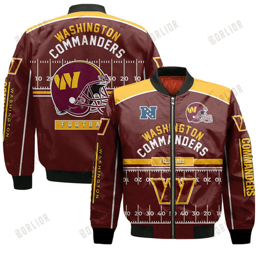 Washington Commanders Football Team 2024- 25 Glory To Us Bomber Jacket