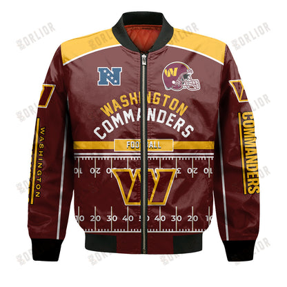 Washington Commanders Football Team 2024- 25 Glory To Us Bomber Jacket