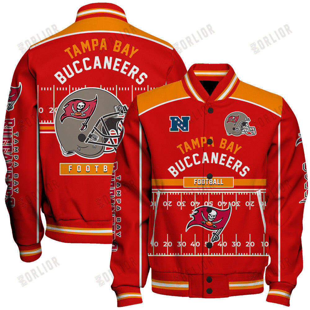 Tampa Bay Buccaneers Football Team 2024- 25 Glory To Us Unisex Varsity Jacket