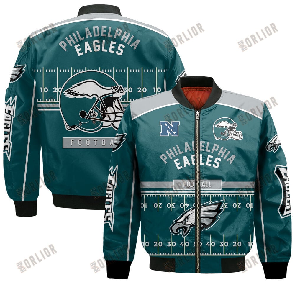 Philadelphia Eagles Football Team 2024- 25 Glory To Us Bomber Jacket