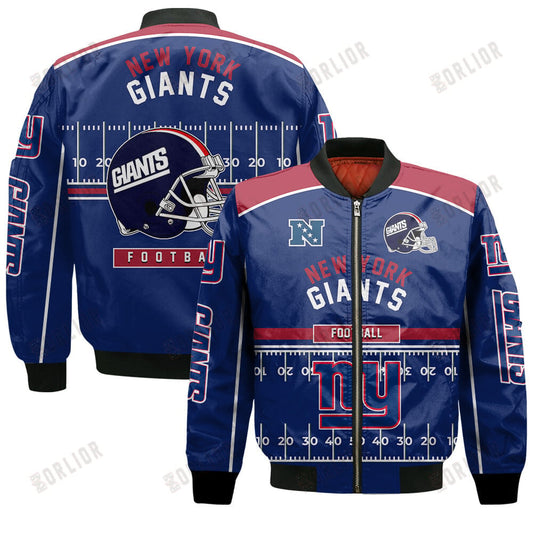 New York Giants Football Team 2024- 25 Glory To Us Bomber Jacket