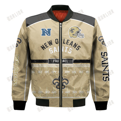 New Orleans Saints Football Team 2024- 25 Glory To Us Bomber Jacket