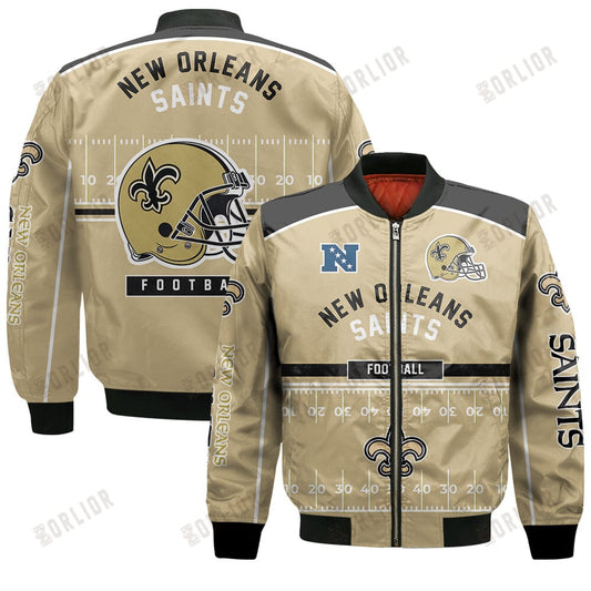New Orleans Saints Football Team 2024- 25 Glory To Us Bomber Jacket