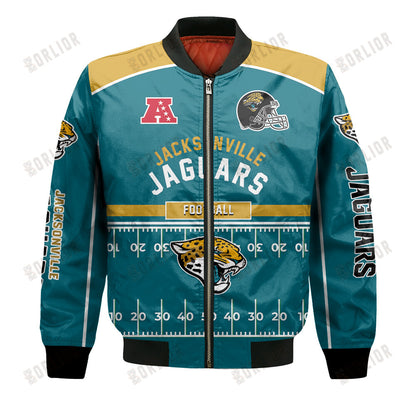 Jacksonville Jaguars Football Team 2024- 25 Glory To Us Bomber Jacket