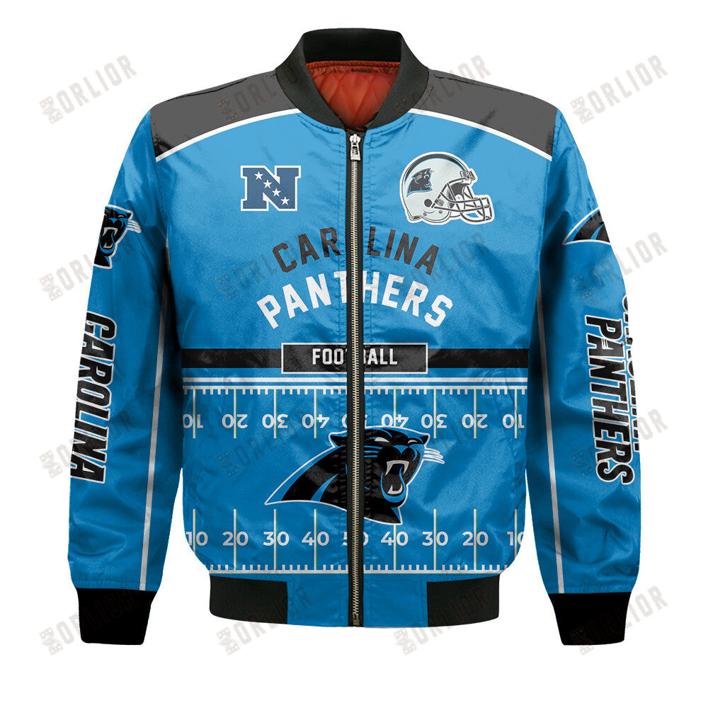 Carolina Panthers Football Team 2024- 25 Glory To Us Bomber Jacket
