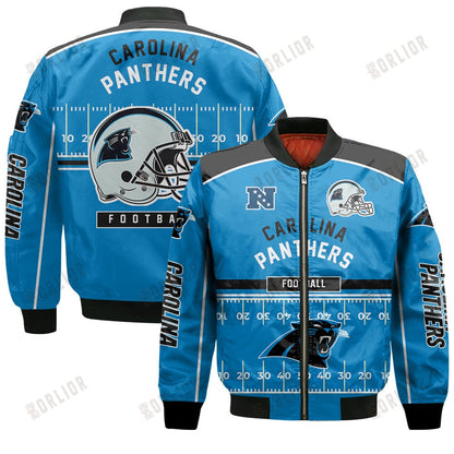 Carolina Panthers Football Team 2024- 25 Glory To Us Bomber Jacket