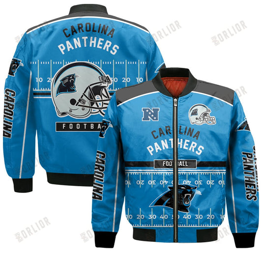 Carolina Panthers Football Team 2024- 25 Glory To Us Bomber Jacket