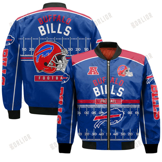 Buffalo Bills Football Team 2024- 25 Glory To Us Bomber Jacket
