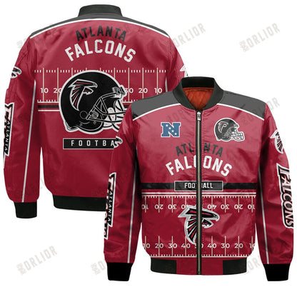 Atlanta Falcons Football Team 2024- 25 Glory To Us Bomber Jacket