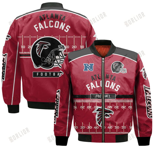 Atlanta Falcons Football Team 2024- 25 Glory To Us Bomber Jacket
