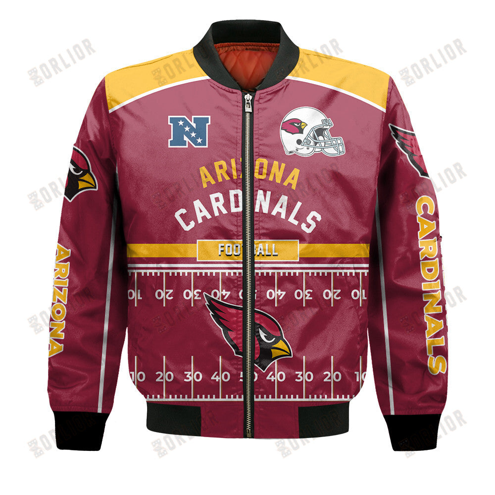 Arizona Cardinals Football Team 2024- 25 Glory To Us Bomber Jacket