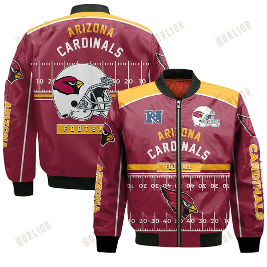 Arizona Cardinals Football Team 2024- 25 Glory To Us Bomber Jacket