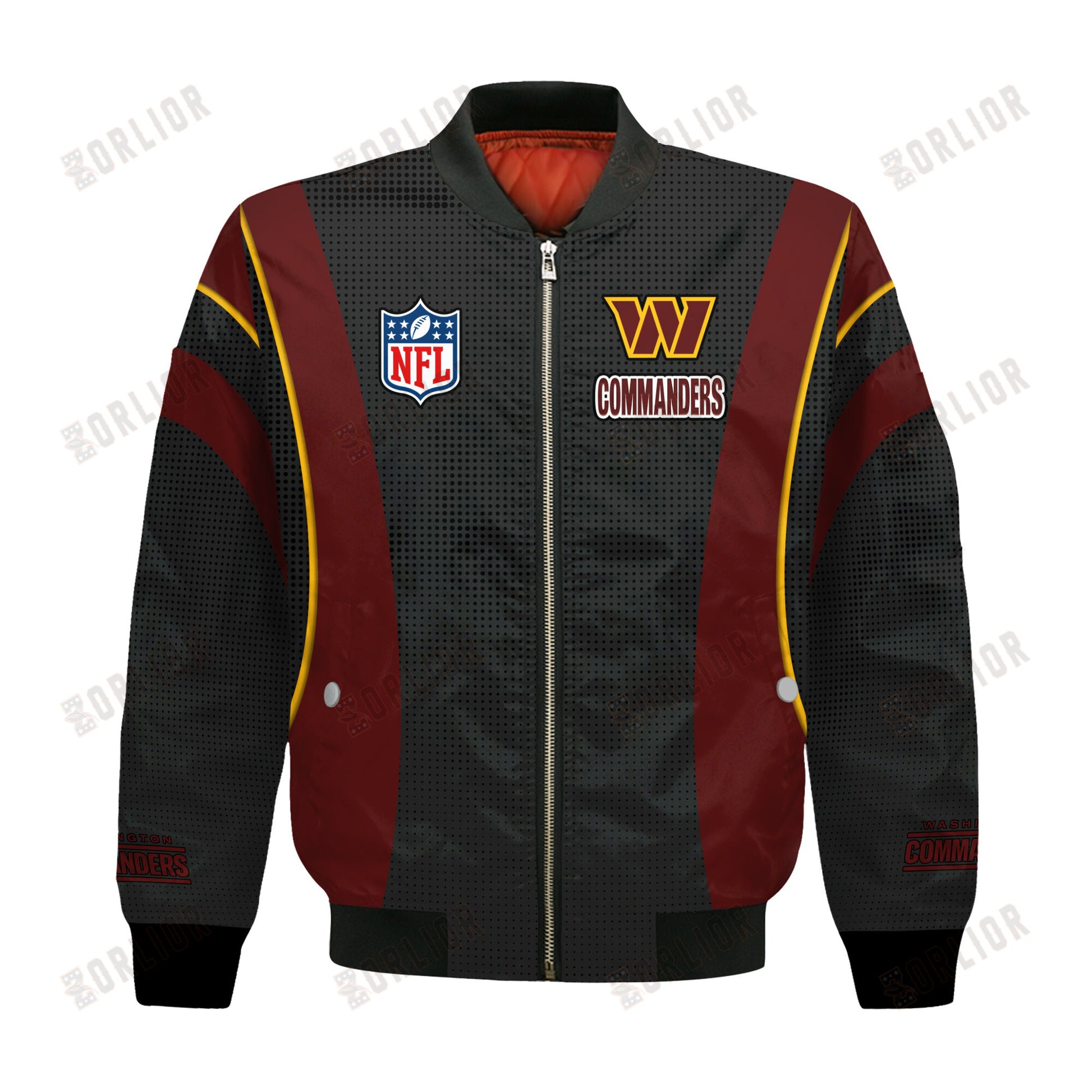 Washington Commanders Football Team 2024- 25 Shining Star Bomber Jacket