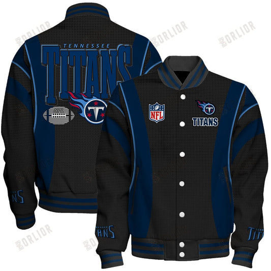 Tennessee Titans Football Team 2024- 25 Shining Star Unisex Varsity Jacket