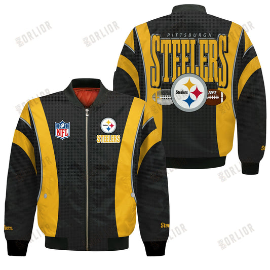Pittsburgh Steelers Football Team 2024- 25 Shining Star Bomber Jacket