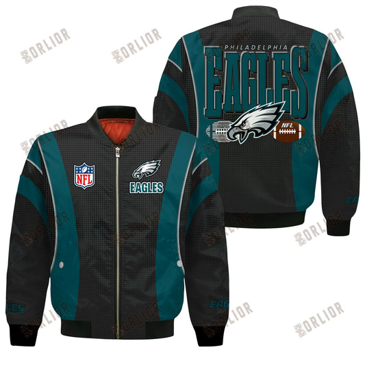 Philadelphia Eagles Football Team 2024- 25 Shining Star Bomber Jacket