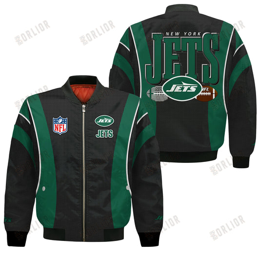 New York Jets Football Team 2024- 25 Shining Star Bomber Jacket
