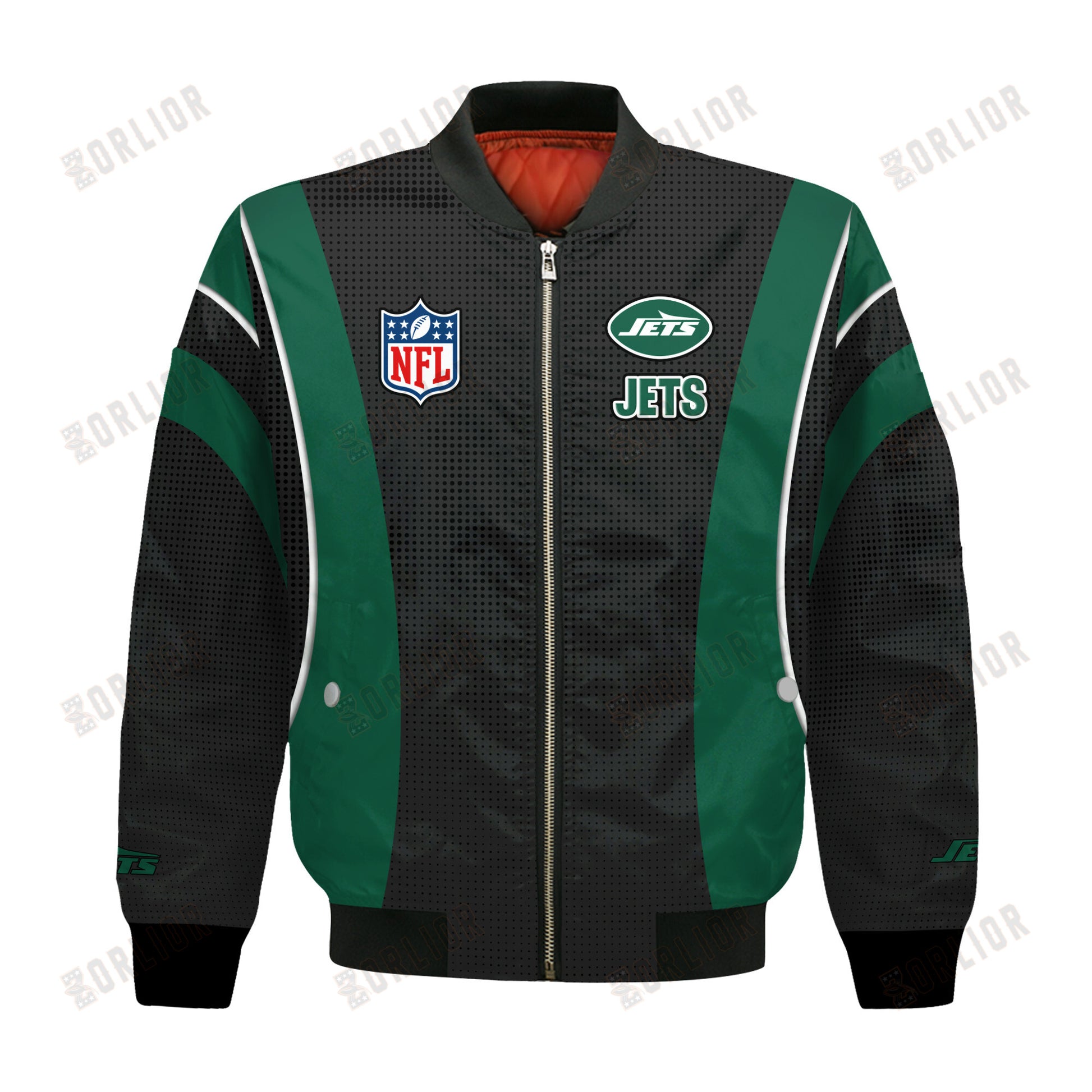 New York Jets Football Team 2024- 25 Shining Star Bomber Jacket