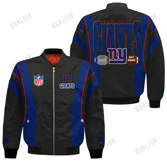 New York Giants Football Team 2024- 25 Shining Star Bomber Jacket