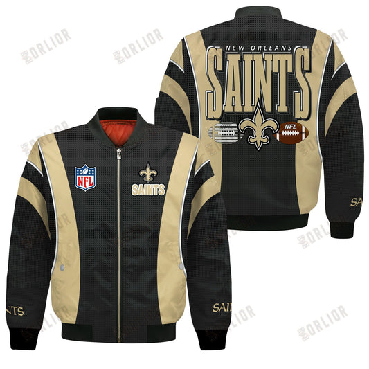 New Orleans Saints Football Team 2024- 25 Shining Star Bomber Jacket
