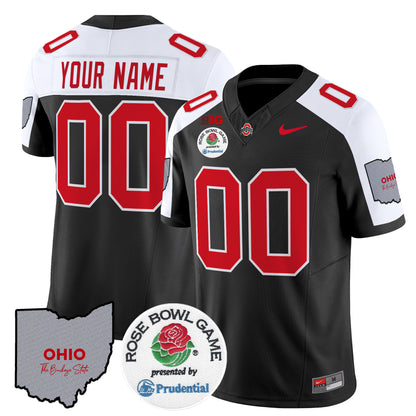 Ohio State Buckeyes Rose Bowl Vapor Limited Custom Jersey V2 - All Stitched