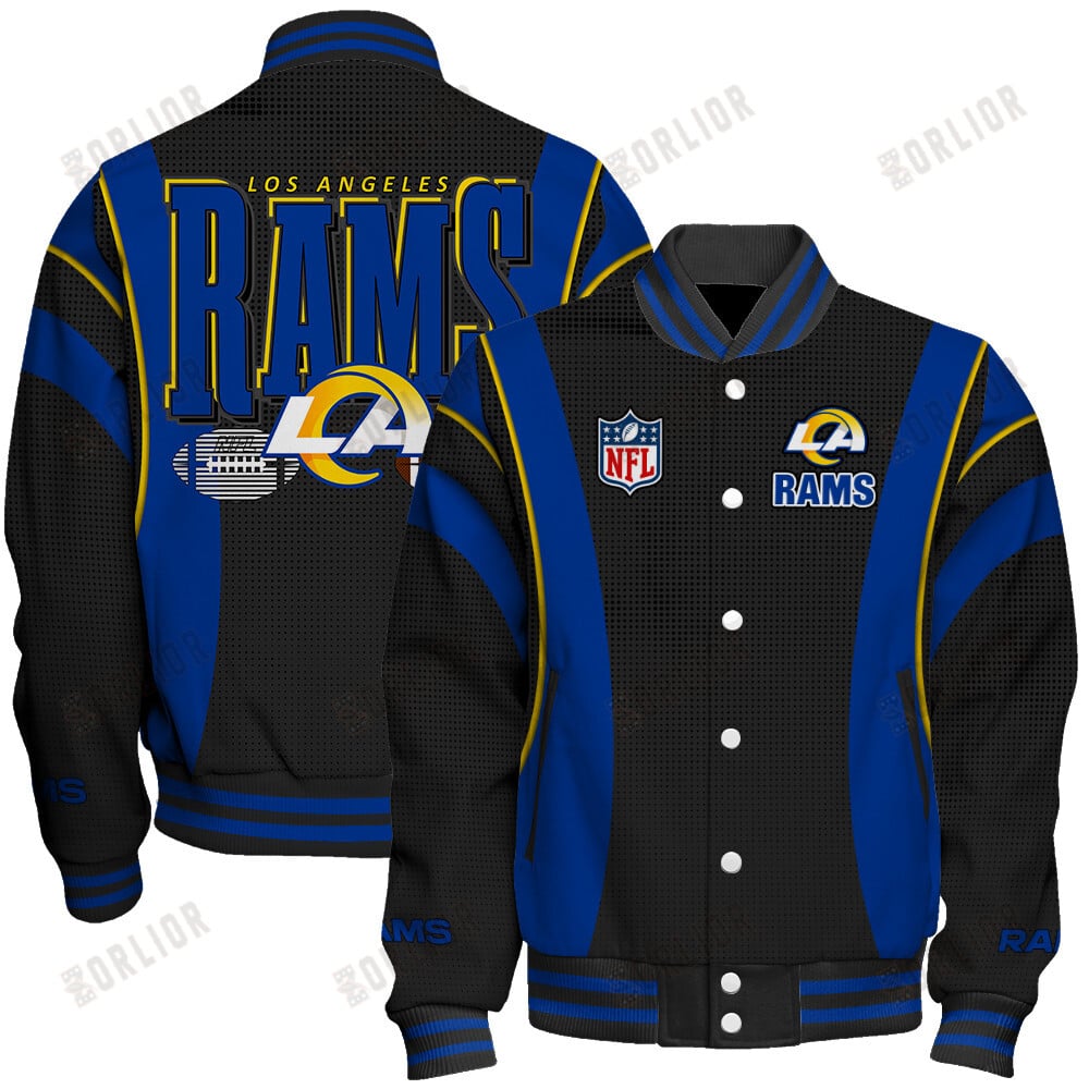 Los Angeles Rams Football Team 2024- 25 Shining Star Unisex Varsity Jacket