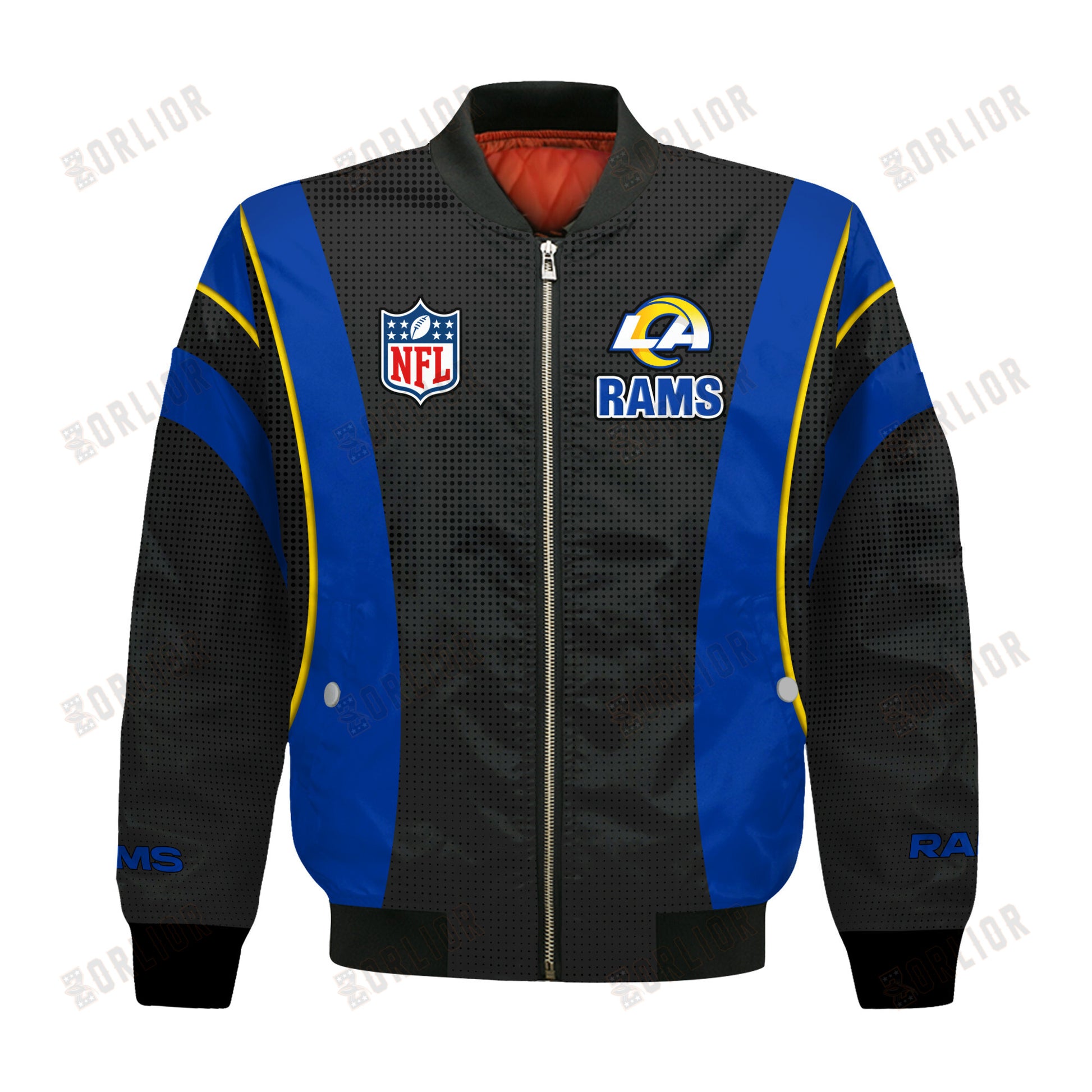 Los Angeles Rams Football Team 2024- 25 Shining Star Bomber Jacket