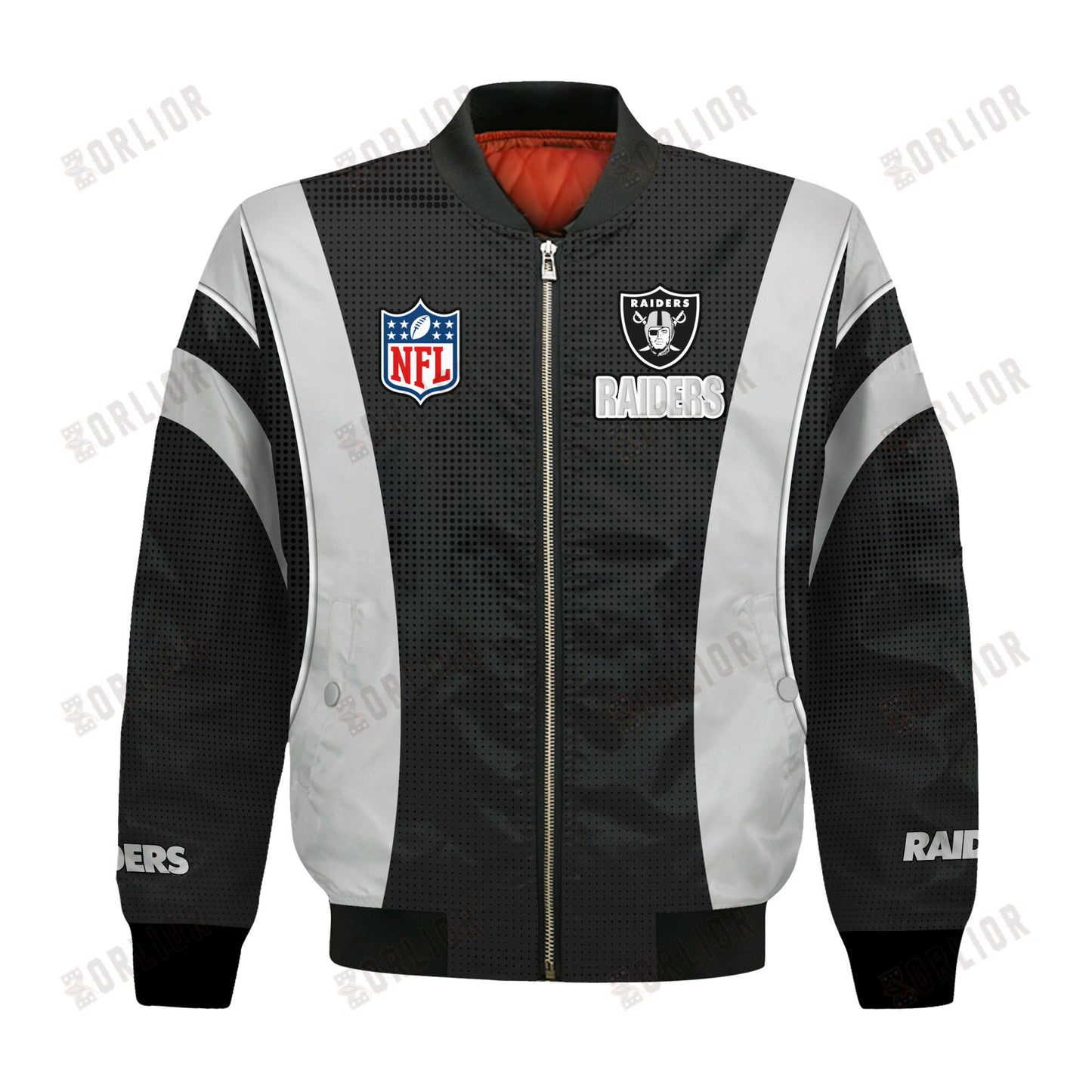 Las Vegas Raiders Football Team 2024- 25 Shining Star Bomber Jacket
