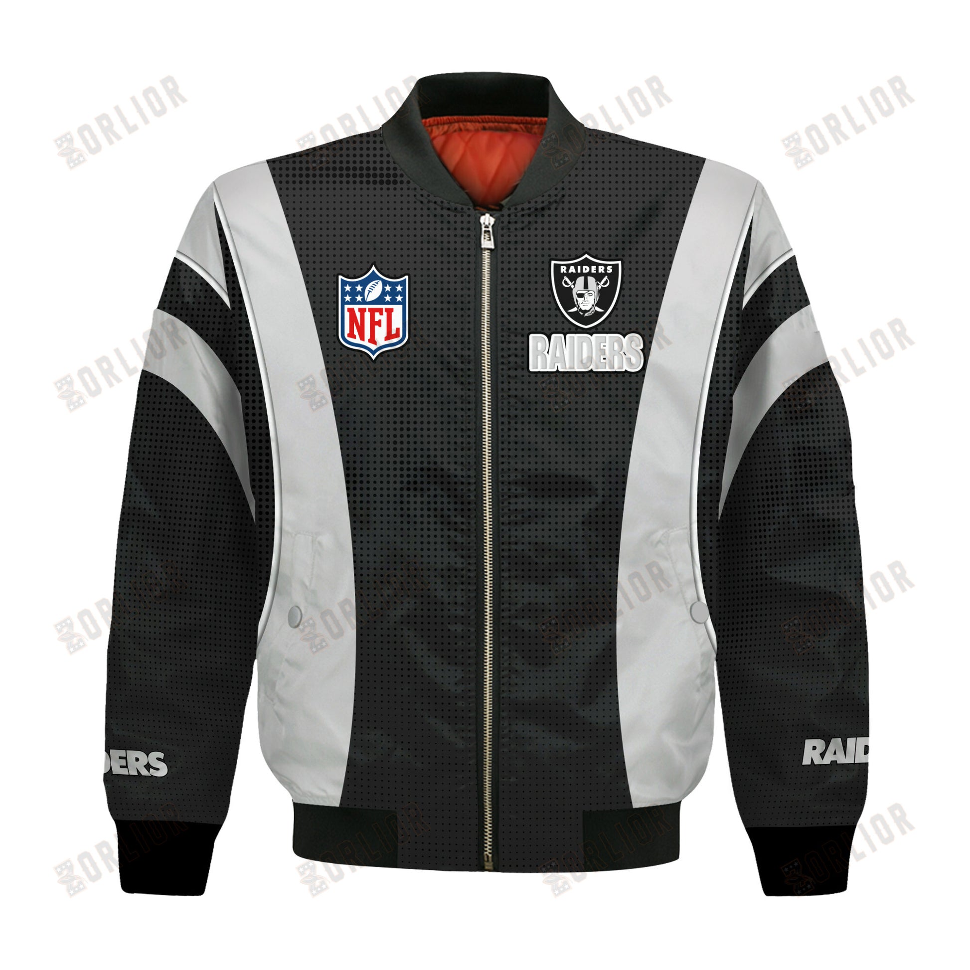Las Vegas Raiders Football Team 2024- 25 Shining Star Bomber Jacket