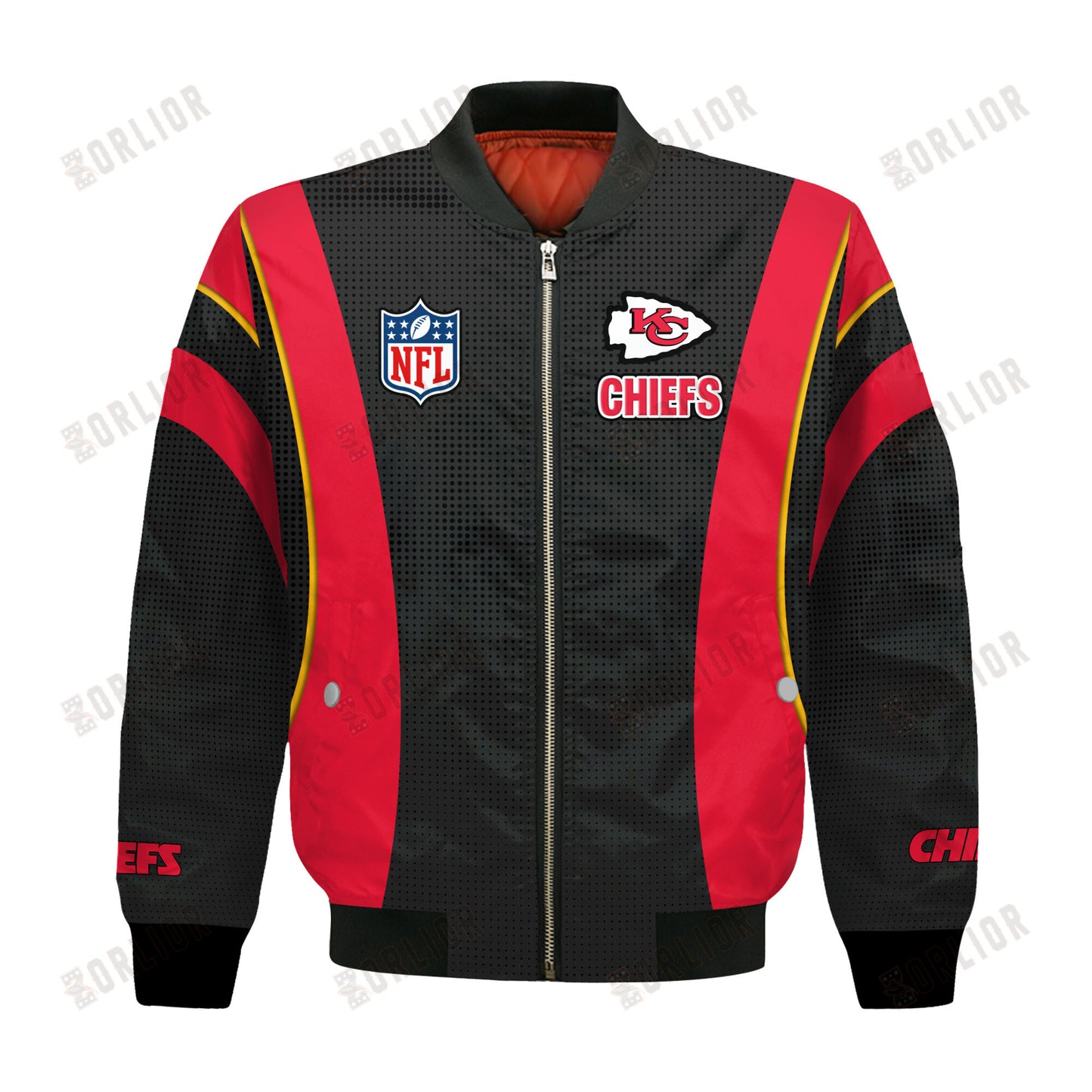 Kansas City Chiefs Football Team 2024- 25 Shining Star Bomber Jacket