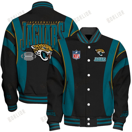 Jacksonville Jaguars Football Team 2024- 25 Shining Star Unisex Varsity Jacket