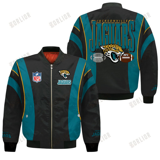 Jacksonville Jaguars Football Team 2024- 25 Shining Star Bomber Jacket