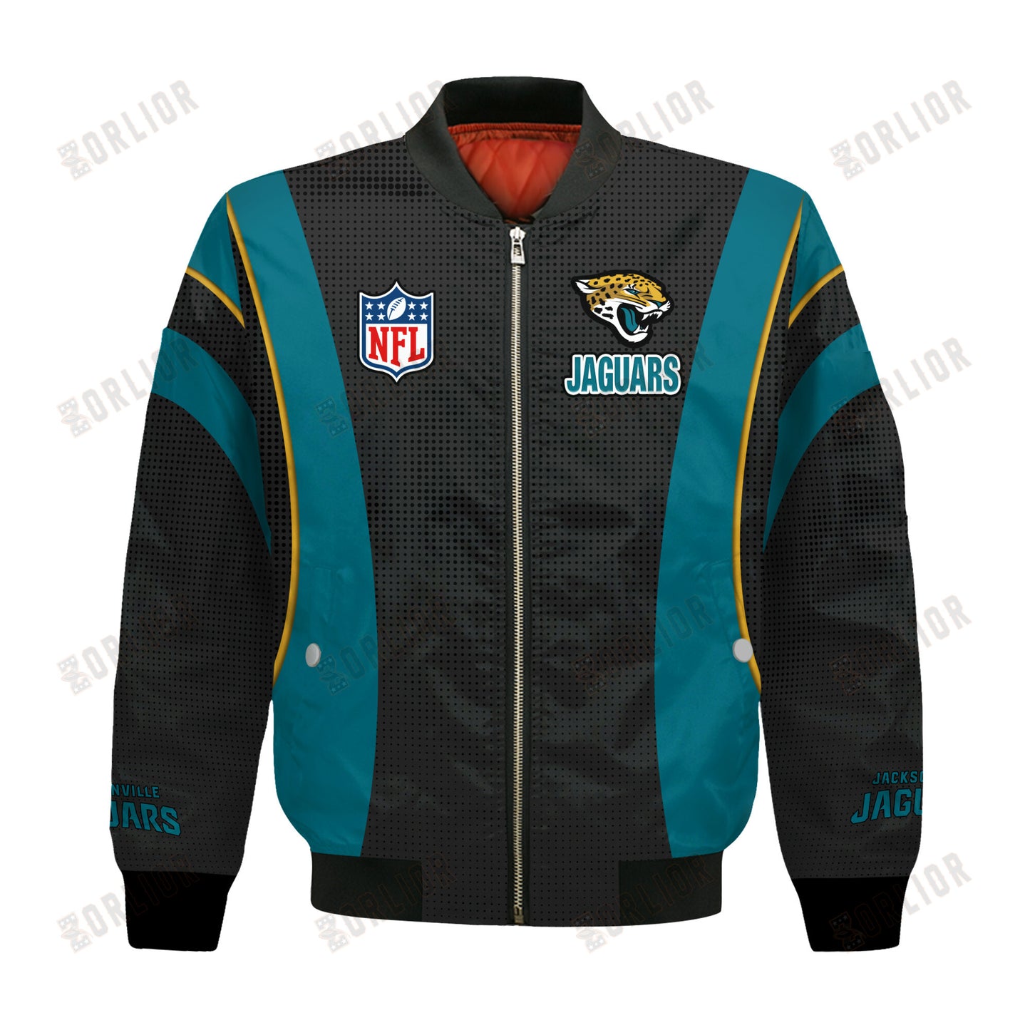 Jacksonville Jaguars Football Team 2024- 25 Shining Star Bomber Jacket