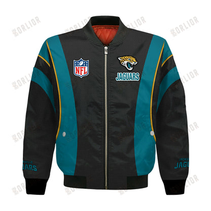 Jacksonville Jaguars Football Team 2024- 25 Shining Star Bomber Jacket
