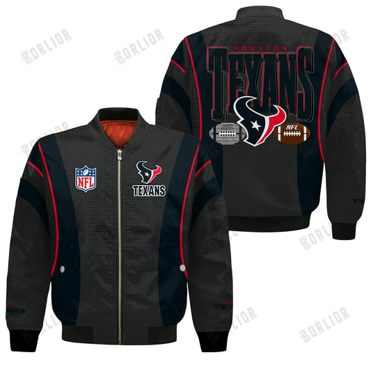 Houston Texans Football Team 2024- 25 Shining Star Bomber Jacket